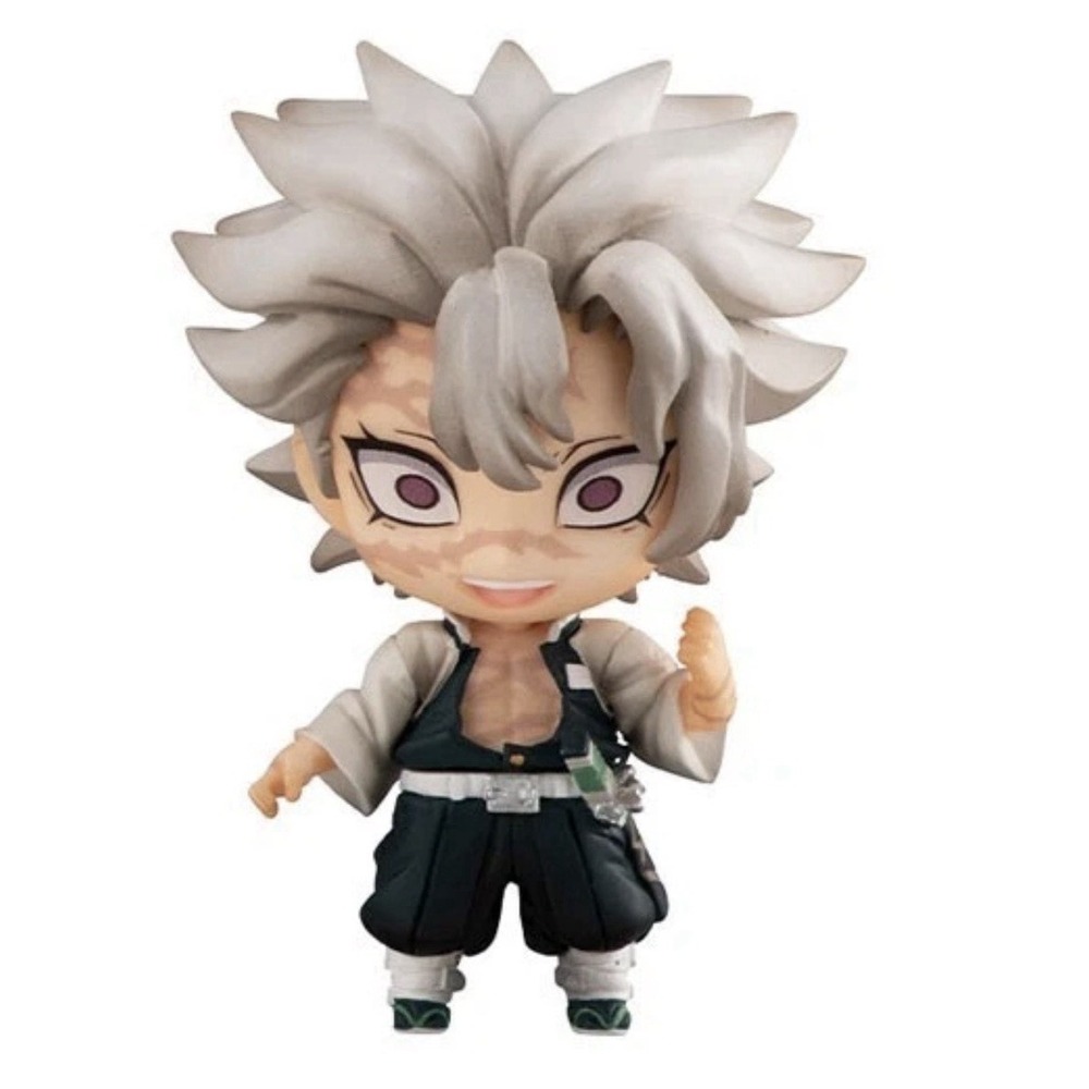 Demon‎ Slayer Sanemi Shinazugawa Chibi Figure Anime Manga Collectible Toy